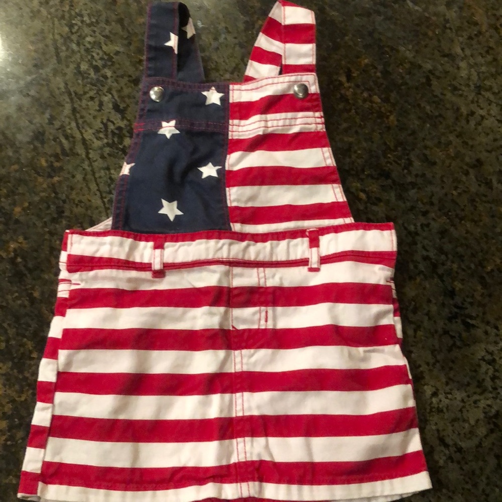Children’s Place overall Stars N Stripes dress